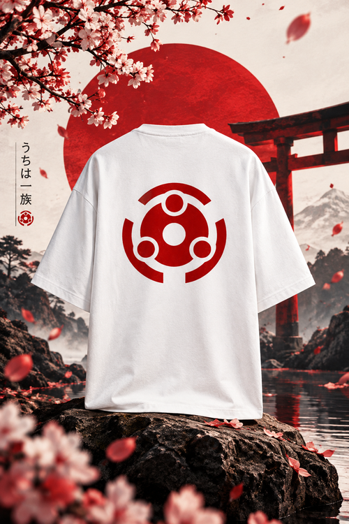 Crimson Crest Oversized Unisex Tee
